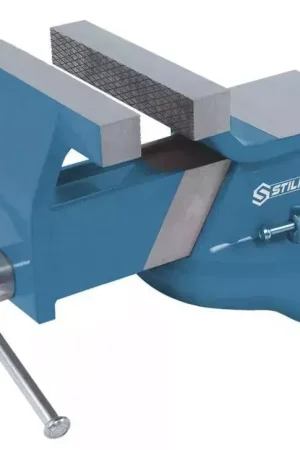 Étau acier avec enclume base pivotante à 360° Expédition Rapide