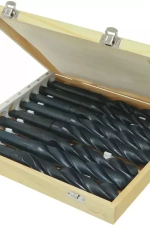 Commander Maintenant Foret laminé de 24 à 31mm cône morse N°3 - coffret bois de 8 pcs