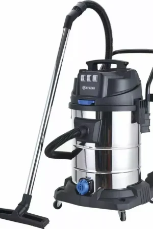Aspirateur eau et poussières 80L 230V 3000W cuve INOX / 3 moteurs / flexible de 3m Prix Bas