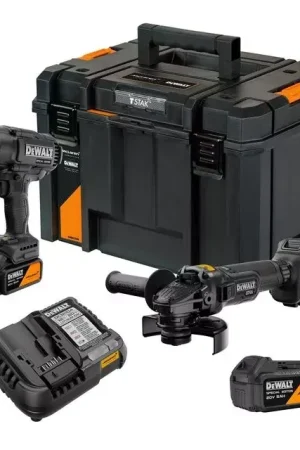 Meilleur Prix Coffret meuleuse et cle a choc 18v xr édition spéciale mclaren f1 team twin kit 4 2 x 5ah Dewalt