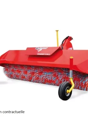 Balayeuse SUPERNET 2400 A balai mixte avec attelage 3 pt Top Vente