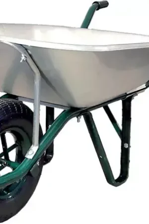 Meilleure Vente Brouette galvanisé 100 litres roue 400 mm