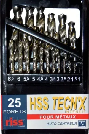 Forets 1a13 tecn`x hss m2 coffret 25 pieces Jusqu'à Épuisement Des Stocks
