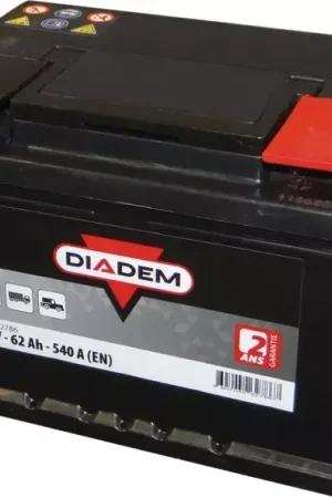 Affaire À Saisir Batterie Diadem 12v-62ah/550a + à droite