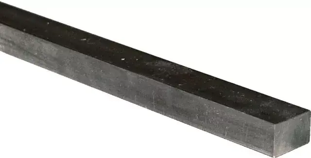 Nouveauté Clavette barreau acier longueur 500 6x6