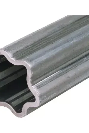 Tube etoile exterieur s6h 57,5x71,5x5 longueur1000 perce d14 Remise