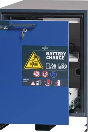 Armoire d‘entreposage battery store ion-charge-90 modele io90 k9 60 cm 1 blocs multi 2 niveaux Soldes