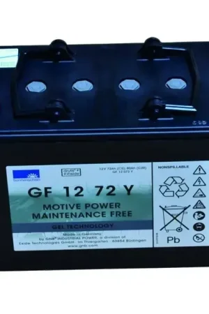 Batterie gel gf12072y 12v 80ah Remise