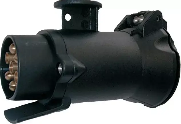 Adaptateur long 7 plots male 13 femelle plastique jaeger Acheter En Ligne