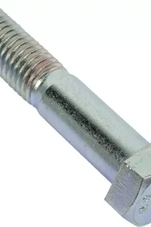 Vis tete hexagonale 3/8x2"1/2 zingue 8.8 filetage partiel Populaire