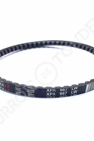 Courroie trapézoïdale crantée XPA667 XPA667-MEGADYNE Prix Promo