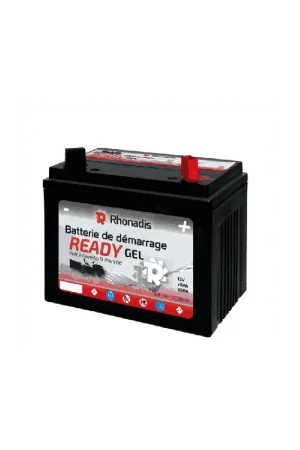 BATTERIE PRETE A L‘EMPLOI - GEL - 28AH (+D) Vente Directe