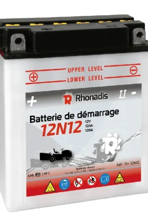 BATTERIE SECHE 4AH +G - 12V Authentique