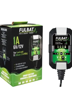 Offre Du Jour CHARGEUR DE BATTERIE FULLOAD - 6/12V - 1000MA - FULBAT
