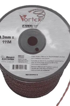 Achetez Aujourd'hui FIL NYLON TORSADE VORTEX ALU - 4.3 x 111M - ORANGE - BOBINE