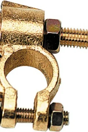 2 colliers (+-) en laiton double serrage 70mm² Prix Réduit