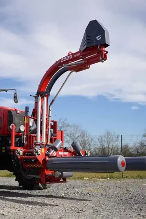 Remise Enrubanneuse METAL-FACH portée autonome Z629 chargement arrière
