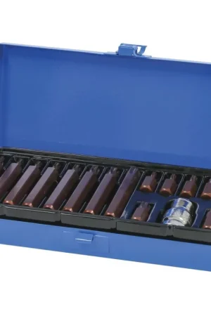 Nouvel Arrivage Coffret embout hex 10mm Torx T20 à T55 douille 1/2 porte embout