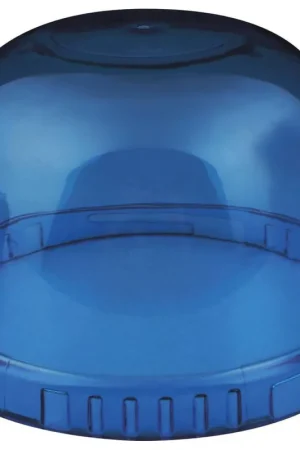 Cabochon de rechange bleu PMMA 130x90mm gyrophare Prix Choc