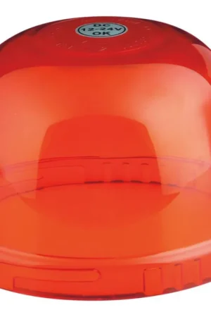 Affaire À Saisir Cabochon de rechange rouge PMMA 130x90mm gyrophare