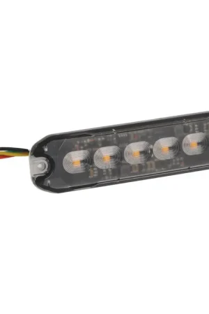 Soldes Feu de pénétration 6 LED 12/24V orange extra plat