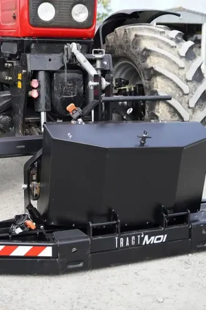 Coffre rangement alu 150L tracteur support TM2 Prix Réduit