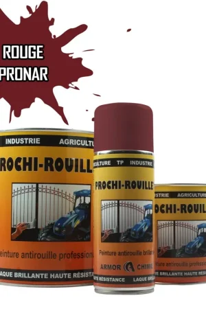 Peinture rouge PRONAR antirouille professionnelle Acheter En Ligne